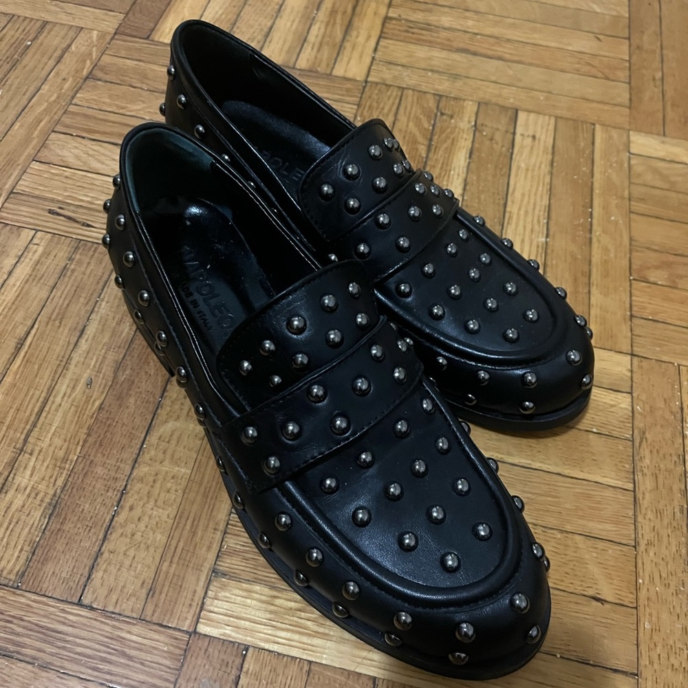Napoleoni leather loafers
